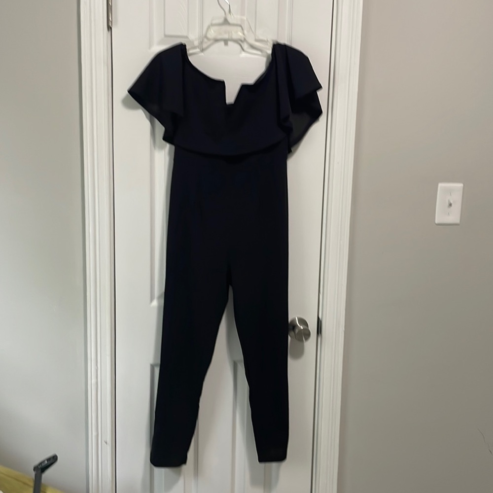 Nwot off the shoulder jumpsuit